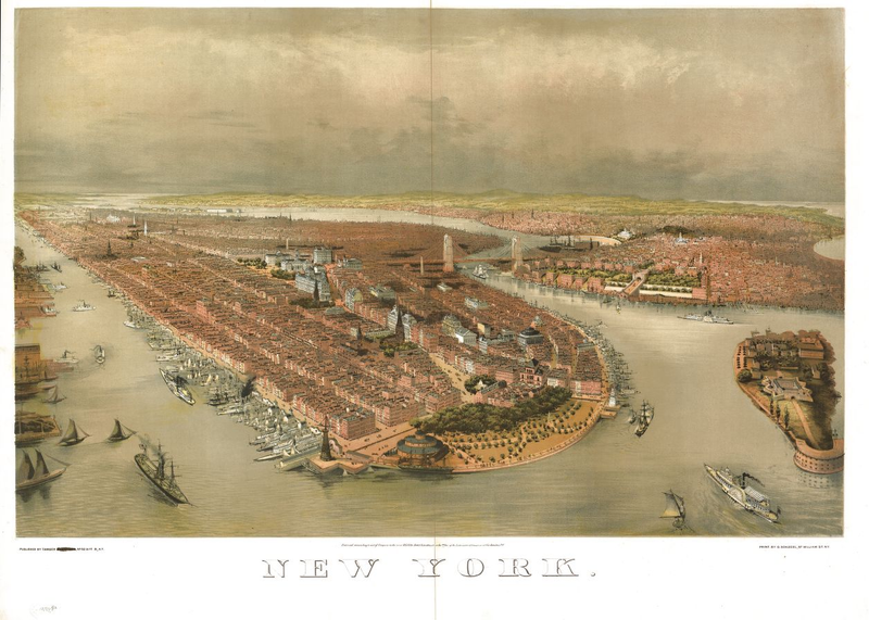 Illustration for article titled 13 Gorgeous Panoramic Maps Drawn Long Before Satellites Even ExistedÂ
